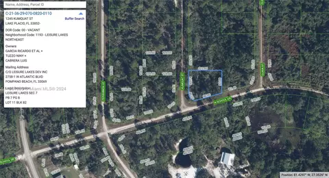 1245 Kumquat St, Lake Placid, FL 33852