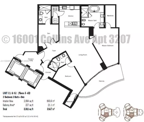 16001 Collins Ave #3207, Sunny Isles Beach, FL 33160