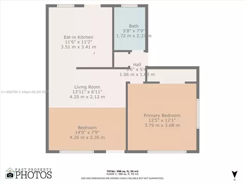Floorplan - 492 E 28th St, Hialeah, FL 33013 photo 2 of 4
