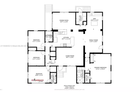 Floorplan - 7924 SW 19th St, Miami, FL 33155 photo 1 of 1