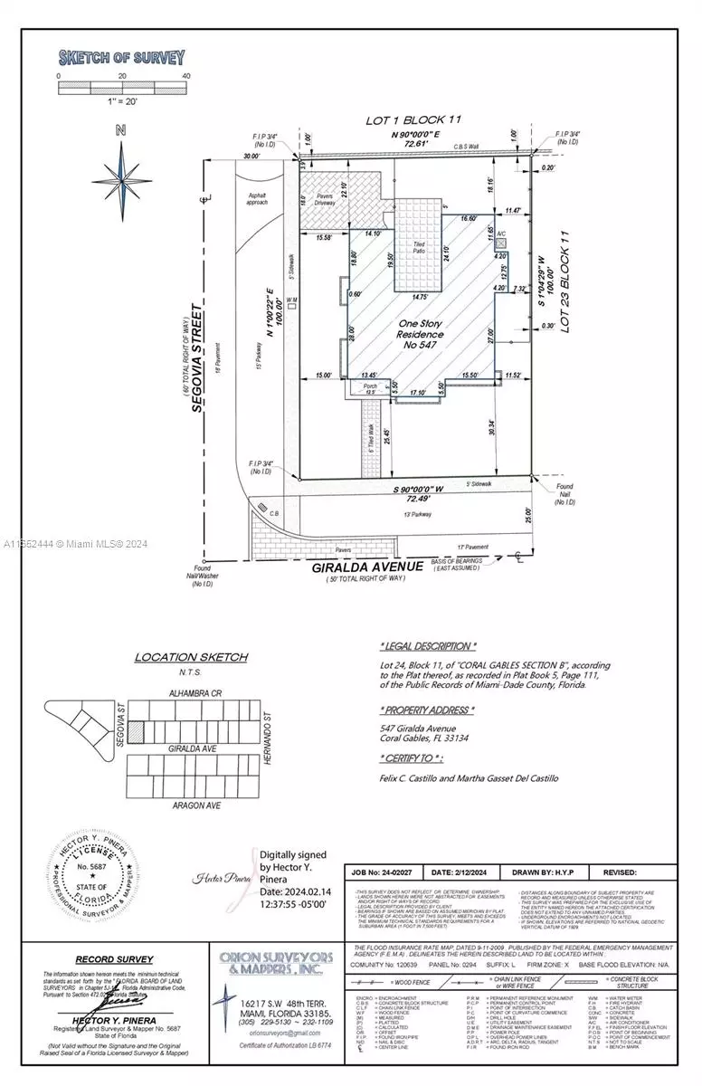 Floorplan - 547 Giralda Ave, Coral Gables, FL 33134 photo 2 of 2