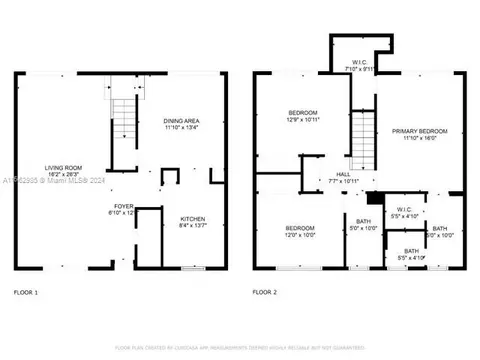 Floorplan - 7238 Jacaranda Ln, Miami Lakes, FL 33014 photo 3 of 3