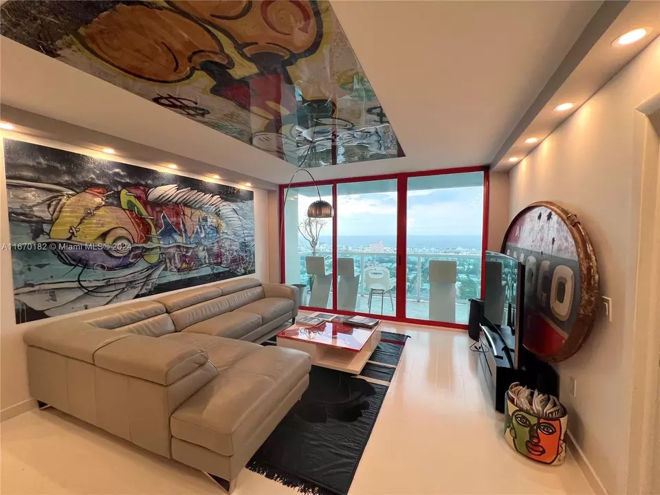 Living - 650 West Ave #2804, Miami Beach, FL 33139 photo 5 of 5