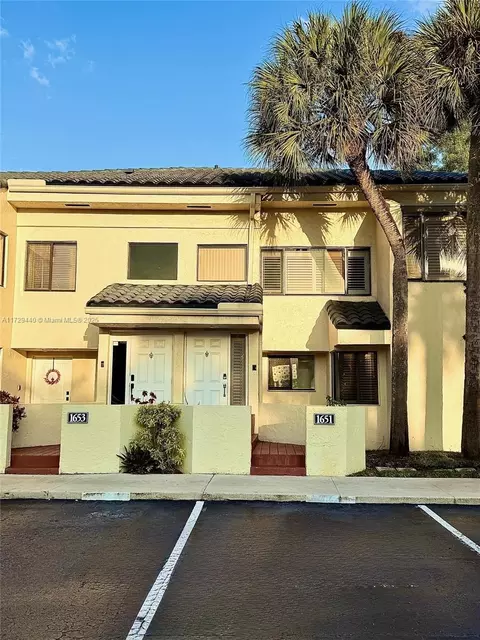 1651 NW 81st Way #1651, Plantation, FL 33322