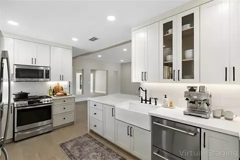 Kitchen - 9073 Dickens Ave, Surfside, FL 33154 photo 2 of 7