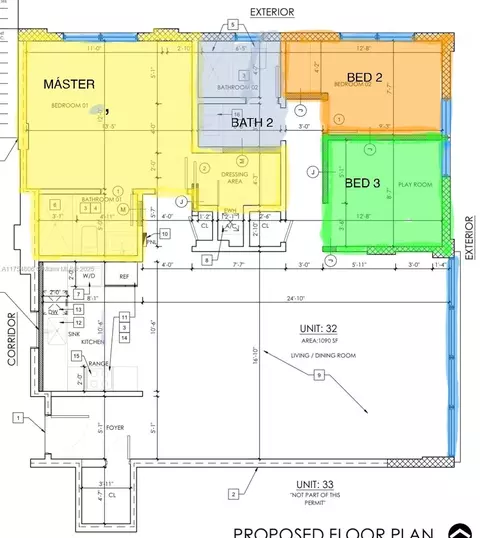 Floorplan - 555 Crandon Blvd #32, Key Biscayne, FL 33149 photo 1 of 1