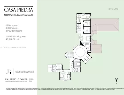 Floorplan - 10061 SW 60th Ct, Pinecrest, FL 33156 photo 2 of 2