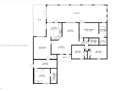 Floorplan - 6340 NW 198th Ter, Hialeah, FL 33015 photo 1 of 1