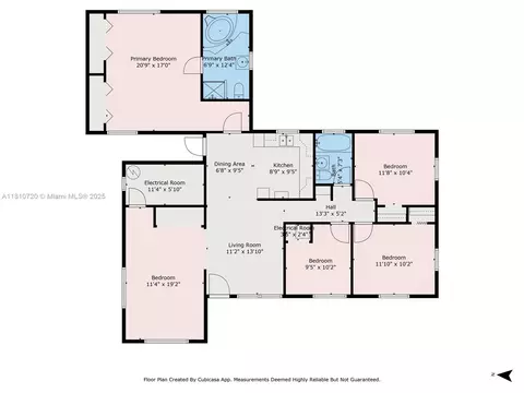 Floorplan - 15101 Harrison St, Miami, FL 33176 photo 1 of 1