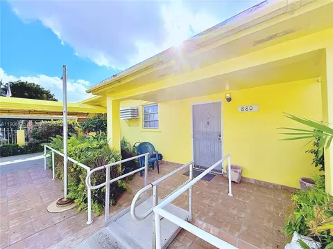 Exterior - 880 E 28th St, Hialeah, FL 33013 photo 2 of 9