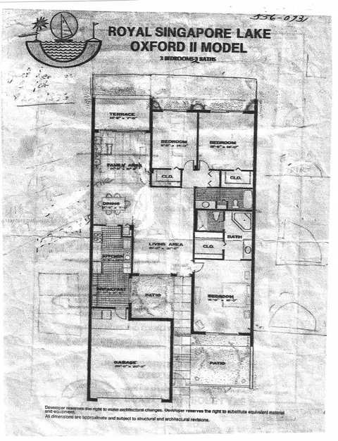 Floorplan - 7320 Coldstream Dr, Hialeah, FL 33015 photo 1 of 1