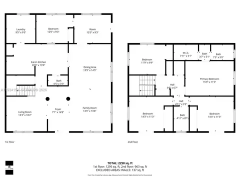 Floorplan - 4141 W 4th Ave, Hialeah, FL 33012 photo 1 of 3