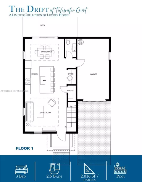 Floorplan - 17 Tidewater Ct, Stuart, FL 34996 photo 2 of 3