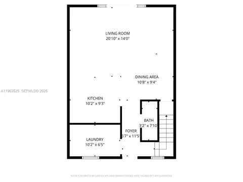 Floorplan - 7184 W 2nd Ct, Hialeah, FL 33014 photo 1 of 2