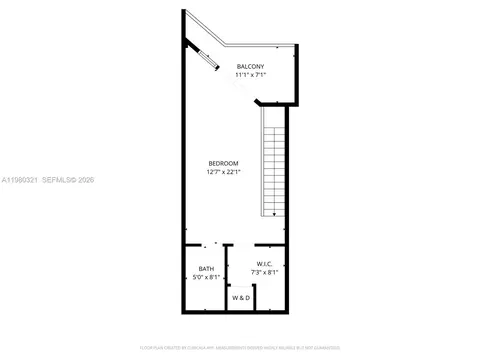 Floorplan - 60 SW 13th St #4414, Miami, FL 33130 photo 2 of 3