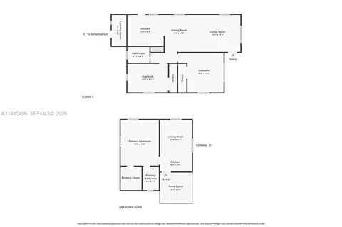Floorplan - 440 E 37th St, Hialeah, FL 33013 photo 1 of 3