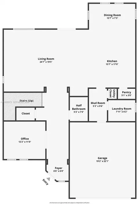 Floorplan - 1285 Hilltop Pl, Saint Cloud, FL 34772 photo 1 of 2