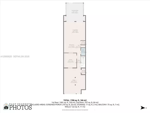 Floorplan - 19174 Bobolink Dr, Hialeah, FL 33015 photo 2 of 3