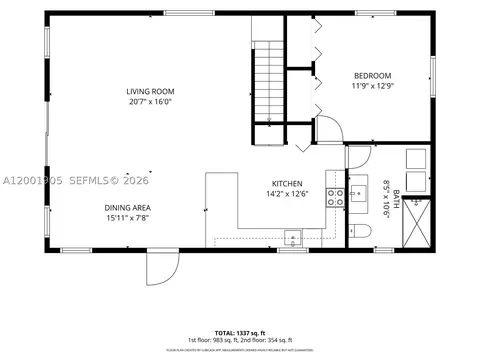 Floorplan - 20 Eagle Dr, Key Largo, FL 33037 photo 3 of 3