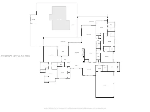 Floorplan - 6785 SW 99th Ter, Pinecrest, FL 33156 photo 1 of 2