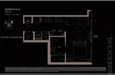 20 NE 11th St #3705, Miami, FL 33132