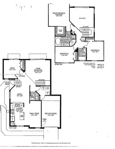 Floorplan - 926 Opal Ter, Weston, FL 33326 photo 1 of 1
