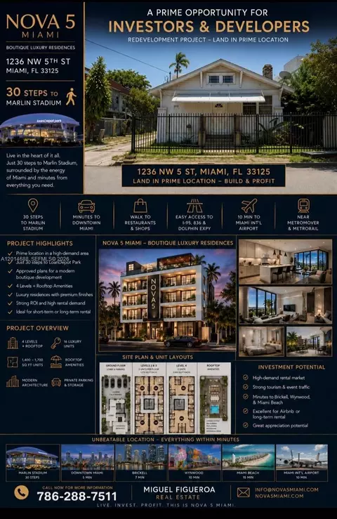 1236 NW 5th St, Miami, FL 33125
