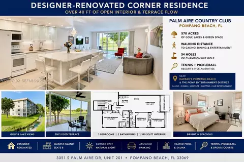 3051 S Palm Aire Dr #201, Pompano Beach, FL 33069