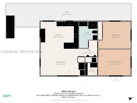 Floorplan - 29565 Flying Cloud Ave, Big Pine Key, FL 33043 photo 2 of 3