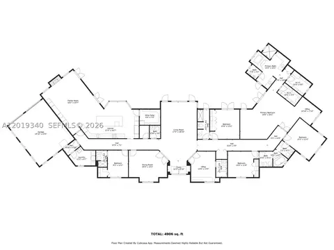 Floorplan - 12801 Old Cutler Rd, Pinecrest, FL 33156 photo 1 of 1