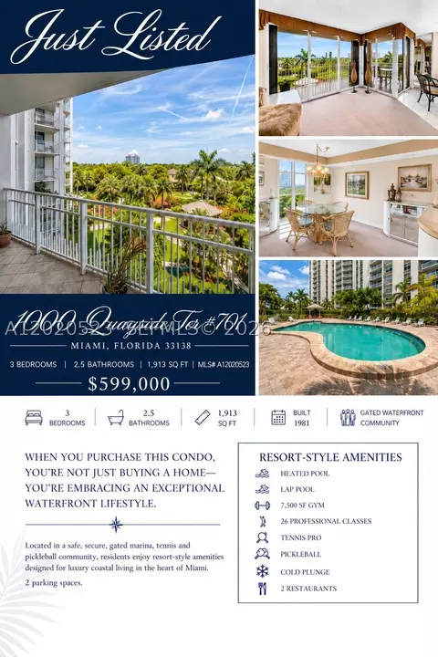 1000 Quayside Ter #701, Miami, FL 33138