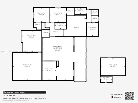 Floorplan - 357 W 44th St, Hialeah, FL 33012 photo 4 of 4