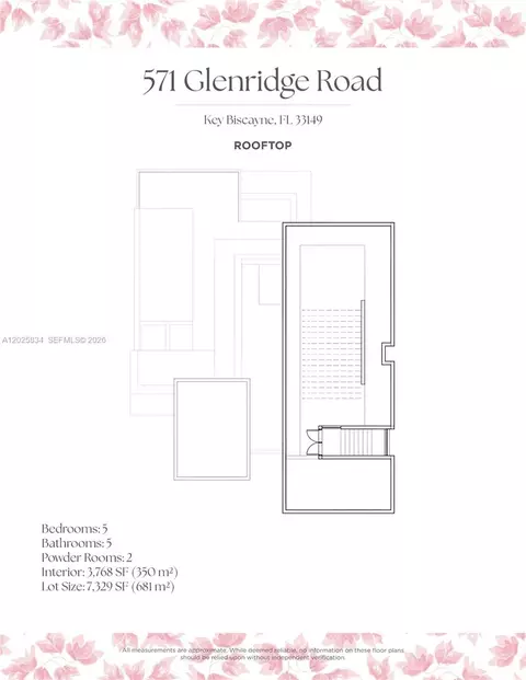 Floorplan - 571 Glenridge Rd, Key Biscayne, FL 33149 photo 3 of 3