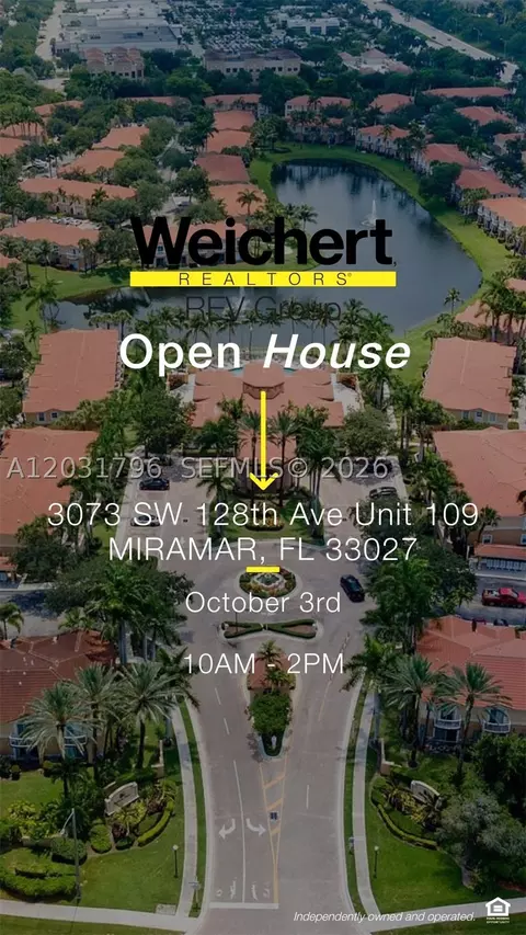 3073 SW 128th Ave #109, Miramar, FL 33027