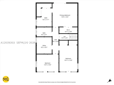 Floorplan - 19015 E Saint Andrews Dr, Hialeah, FL 33015 photo 8 of 8