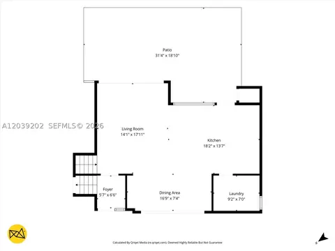 Floorplan - 19015 E Saint Andrews Dr, Hialeah, FL 33015 photo 4 of 8