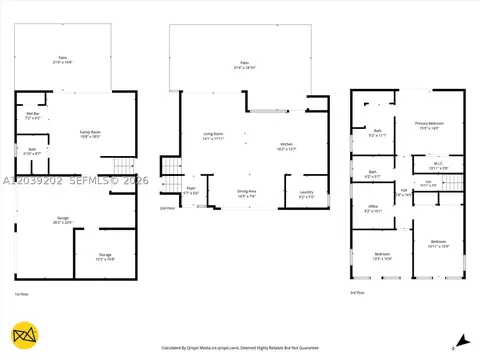 Floorplan - 19015 E Saint Andrews Dr, Hialeah, FL 33015 photo 2 of 8