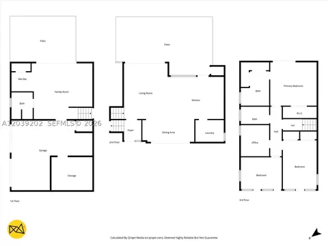 Floorplan - 19015 E Saint Andrews Dr, Hialeah, FL 33015 photo 1 of 8