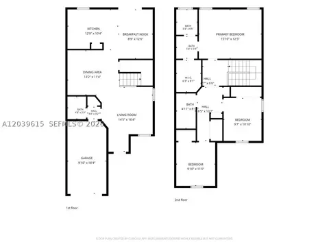 Floorplan - 11064 W 33rd Way, Hialeah, FL 33018 photo 1 of 1