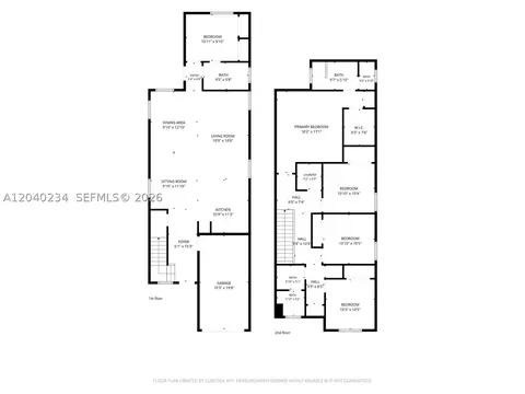 Floorplan - 3416 W 109th Pl, Hialeah, FL 33018 photo 1 of 1