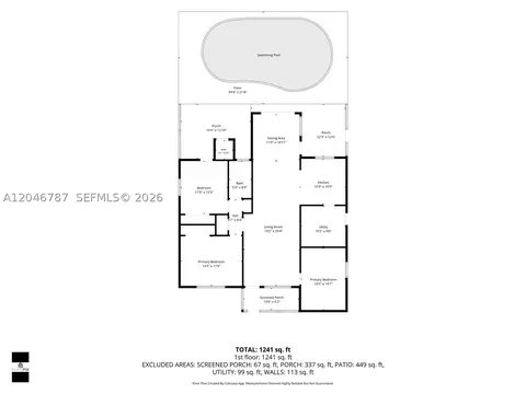 Floorplan - 206 SE 3rd St, Dania Beach, FL 33004 photo 1 of 1