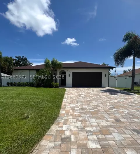 418 SW 19th Ter, Cape Coral, FL 33991