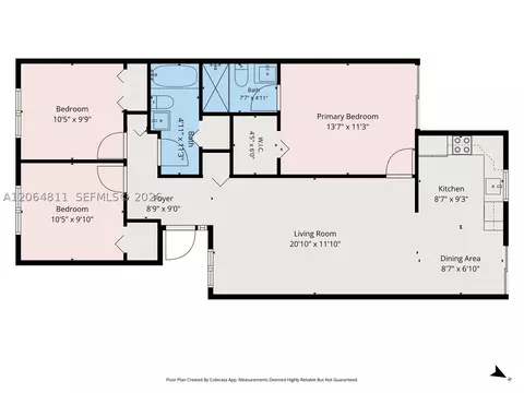 Floorplan - 2523 W 65th St, Hialeah, FL 33016 photo 1 of 1