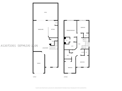 Floorplan - 7809 NW 114th Path, Doral, FL 33178 photo 3 of 6