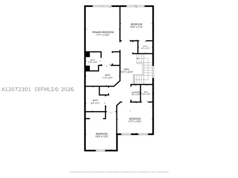 Floorplan - 7809 NW 114th Path, Doral, FL 33178 photo 6 of 6