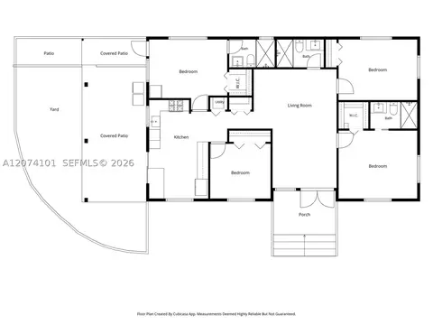 Floorplan - 3197 W 79th Pl, Hialeah, FL 33018 photo 1 of 1