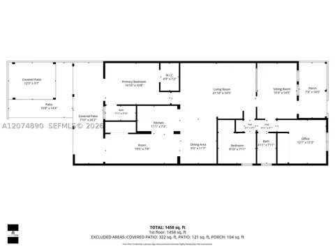 Floorplan - 903 W 77th St, Hialeah, FL 33014 photo 1 of 1