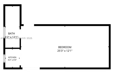 Floorplan - 233 W 39th Pl, Hialeah, FL 33012 photo 2 of 3