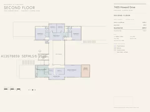 Floorplan - 7425 Howard Dr, Pinecrest, FL 33156 photo 2 of 2