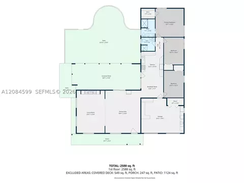Floorplan - 1575 Harlock Rd, Melbourne, FL 32934 photo 1 of 1